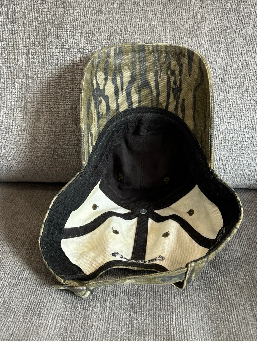 Carhartt Baseball Cap Hat Camo Mossy Oak Camouflage Men’s Adjustable Green Black